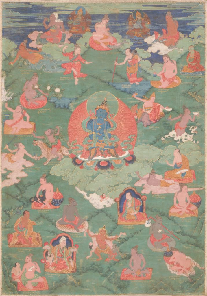 图片[1]-Great holding of Vajra Thangka-China Archive